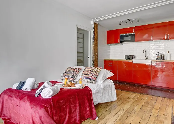 דירה Thebluestay 100 - Cozy - Le Marais פריז